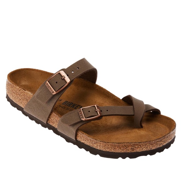 Birkenstock Shoes - Birkenstock Mayari Toe Loop Comfort Sandal 10.5 Brown/Taupe